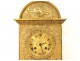 Gilt bronze clock terminal watchmaker Legras time clock early nineteenth century