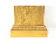 Gilt bronze clock terminal watchmaker Legras time clock early nineteenth century