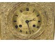 Gilt bronze clock terminal watchmaker Legras time clock early nineteenth century