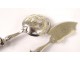 sterling silver round candy stuffed Service Minerva Napoleon III nineteenth