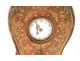 Clock leather gilt ormolu clock iron nineteenth century