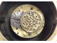 Clock bronze Remember Love angel dog fidelity Empire XIXth
