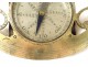 Graphomètre alidade pinnules boussole bronze doré Meurant Paris XVIIIème