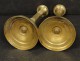 Pair of bronze candlestick first Empire nineteenth