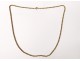 gold chain necklace twisted solid 18K gold necklace 8,84gr twentieth century