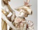 porcelain sculpture E. Stellmacher torque gallant Amphora Art Nouveau XIXth