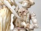 porcelain sculpture E. Stellmacher torque gallant Amphora Art Nouveau XIXth