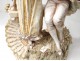 porcelain sculpture E. Stellmacher torque gallant Amphora Art Nouveau XIXth