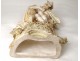 porcelain sculpture E. Stellmacher torque gallant Amphora Art Nouveau XIXth