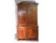 Buffet deux-corps Louis XV noyer sculpté rose des vents XVIIIème siècle