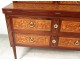 Office Secretary Louis XVI marquetry flowers stave eighteenth marble