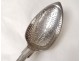 Cuillère à olives argent massif Vieillard Paris 129gr silver spoon XIXème
