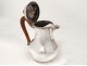 Coffee carafe solid silver Minerva goldsmith Puiforcat 798gr crude nineteenth
