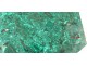 malachite green hexagonal box brass gilt edge early twentieth century