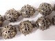 sterling silver necklace pendant filigree balls Algeria Maghreb XIXth