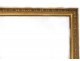 rectangular wooden frame golden palmettos Restoration XIXth century