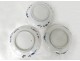 Assiette porcelaine Imari Japon fleurs chauves-souris XIXème siècle