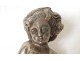 Seal stamp sculpture silver bronze cherub cherubic putti seal nineteenth