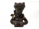bronze sculpture Clodion young satyr wildlife cart nineteenth century marble