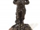 bronze sculpture Clodion young satyr wildlife cart nineteenth century marble