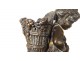 bronze sculpture Clodion young satyr wildlife cart nineteenth century marble