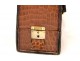 Hermes bag in genuine crocodile leather, Vintage, 20th