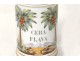 pharmacy apothecary jar Paris porcelain cera flava palm gilding nineteenth