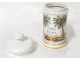 pharmacy apothecary jar Paris porcelain cera flava palm gilding nineteenth