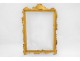 Photo frame holder brass gilded rococo stylized foliage late nineteenth century