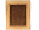 HST table still life bouquet flower vase Gérard frame gilded painting 19th