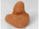 clay sculpture bust man Gaston Schweitzer nineteenth