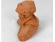 clay sculpture bust man Gaston Schweitzer nineteenth
