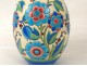 Ceramic Vase Boch Frères Keramis Belgium Catteau flowers Art Deco XXth