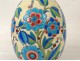 Ceramic Vase Boch Frères Keramis Belgium Catteau flowers Art Deco XXth