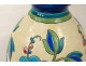 Ceramic Vase Boch Frères Keramis Belgium Catteau flowers Art Deco XXth