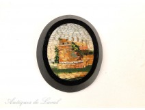 Micro mosaic medallion, Caecilia Mausoleum, Grand Tower, 19th