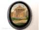 Micro mosaic medallion, Roman Forum, Italy Grand Tower, 19th