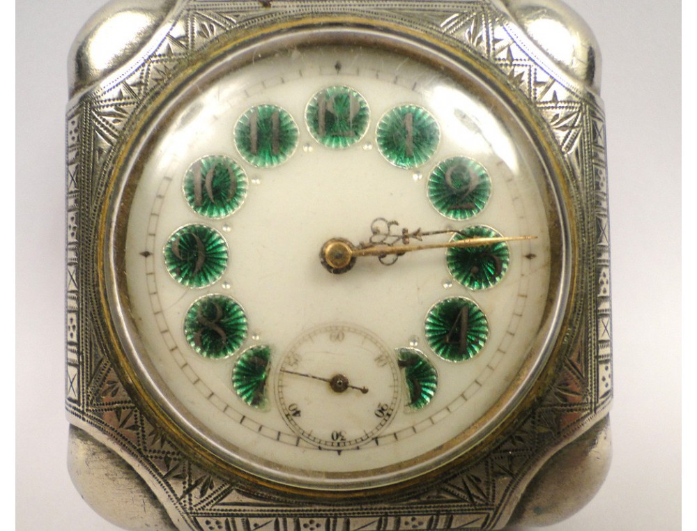 Montre à Gousset Argent époque Victorienne - Style Louis XVI - Occasion