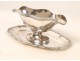 Sterling silver sauce boat, Goldsmith Schiffmacher, 20th
