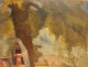 HSC religious scene Jesus Samaritan wells landscape Victor Dupont XXth