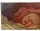 HSP baby bassinet child portrait Victor Dupont twentieth century