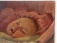 HSP baby bassinet child portrait Victor Dupont twentieth century