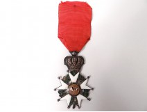 Legion Medal of Honor Henri IV Fatherland flags palmettos nineteenth century