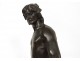 Warrior bronze sculpture GAULS allegory nineteenth century blacksmith work