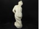 Carrara marble sculpture woman bathing nymph half naked nineteenth century