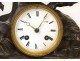 ormolu clock Marble Napoleon Bonaparte Alps Hannibal nineteenth century