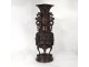 China vase in bronze decorations dragon cat XIXth