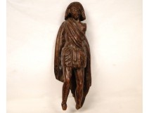 Sculpture of St. John Baptist in Walnut, 17th