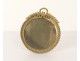 Brass door picture frame gilt decoration node XIXth