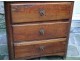 Small rustic cherry wood dresser, 18th